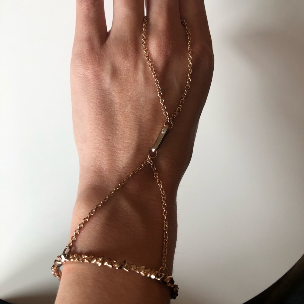 Kendra Scott rose gold boho bracelet